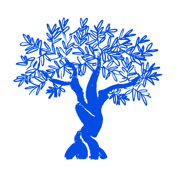 An icon indicating that the olive oil is of wild variety.