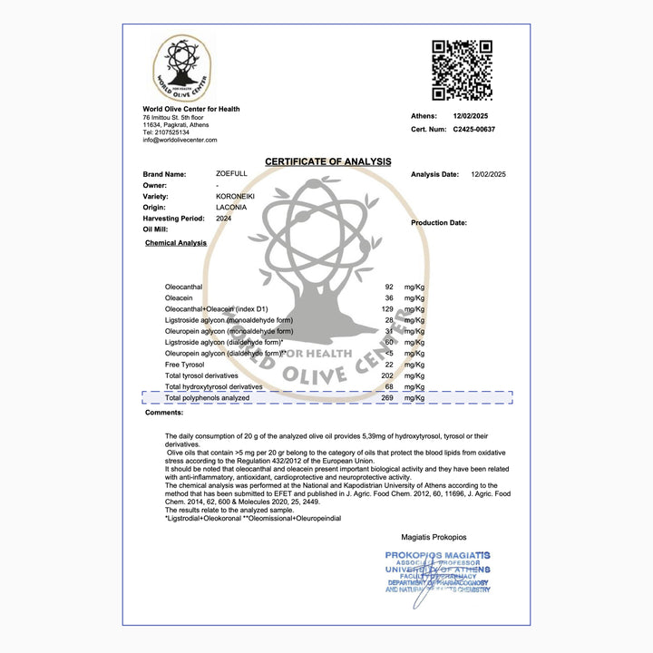 Extra Virgin Olive Oil