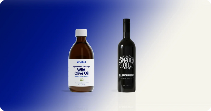Zoefull Wild Olive Oil vs. Blueprint Snake Oil: A Data-Driven Comparison