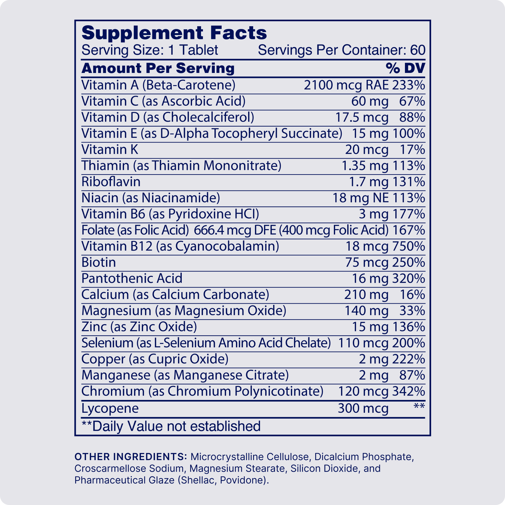 Complete Daily Multivitamin